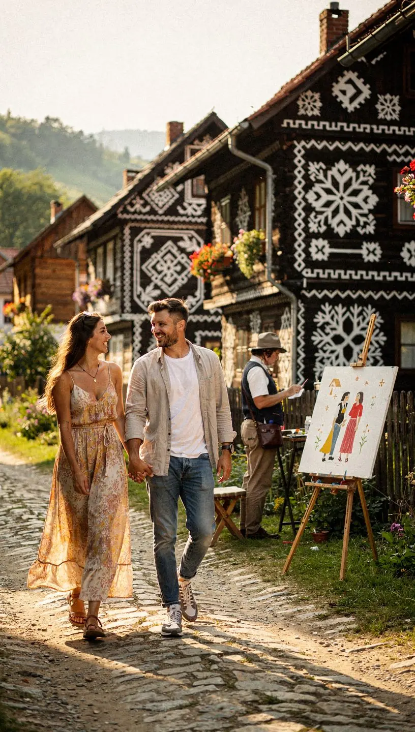 Scenic view of the High Tatras mountains under a clear blue sky.